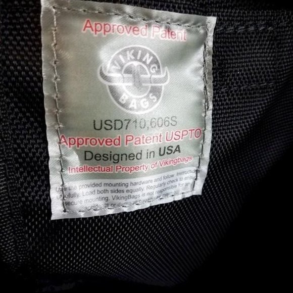 Collectible authentic Viking motorcycle side bags - Picture 6 of 6